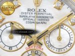 Daytona 116503 LN SS/YG Clean 1:1 Best Edition White Pearl Diamonds Dial on SS/YG Bracelet SA4130 - Görsel 9