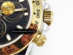 Daytona 116503 QF 1:1 Best Edition Black Dial on SS/YG Bracelet SH4130 V3 (Gain Weight) - Görsel 12