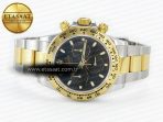 Daytona 116503 QF 1:1 Best Edition Black Dial on SS/YG Bracelet SH4130 V3 (Gain Weight) - Görsel 15