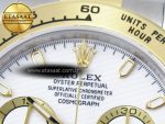 Daytona 116503 QF 1:1 Best Edition White Dial on SS/YG Bracelet SH4130 V3 (Gain Weight) - Görsel 10