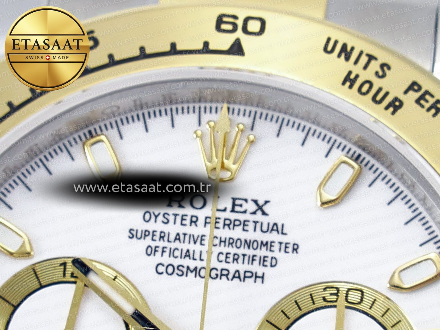 Daytona 116503 QF 1:1 Best Edition White Dial on SS/YG Bracelet SH4130 V3 (Gain Weight) - Görsel 10