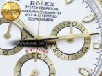 Daytona 116503 QF 1:1 Best Edition White Dial on SS/YG Bracelet SH4130 V3 (Gain Weight) - Görsel 11