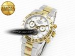 Daytona 116503 QF 1:1 Best Edition White Dial on SS/YG Bracelet SH4130 V3 (Gain Weight) - Görsel 2
