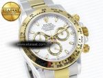 Daytona 116503 QF 1:1 Best Edition White Dial on SS/YG Bracelet SH4130 V3 (Gain Weight) - Görsel 5