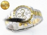 Daytona 116503 QF 1:1 Best Edition White Dial on SS/YG Bracelet SH4130 V3 (Gain Weight) - Görsel 8