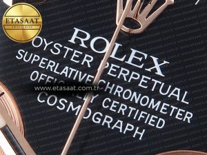 Rolex Daytona Black Diamonds Dial SA4130 V2 - Görsel 19