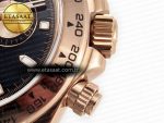 Daytona 116505 QF 1:1 Best Edition Black/RG Dial on RG Bracelet SH4130 V3 (Gain Weight) - Görsel 13