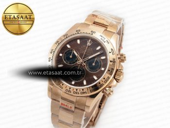 Daytona 116505 QF 1:1 Best Edition Brown Dial on RG Bracelet SH4130 V3 (Gain Weight)