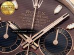 Daytona 116505 QF 1:1 Best Edition Brown Dial on RG Bracelet SH4130 V3 (Gain Weight) - Görsel 11