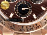 Daytona 116505 QF 1:1 Best Edition Brown Dial on RG Bracelet SH4130 V3 (Gain Weight) - Görsel 12