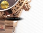 Daytona 116505 QF 1:1 Best Edition Brown Dial on RG Bracelet SH4130 V3 (Gain Weight) - Görsel 14