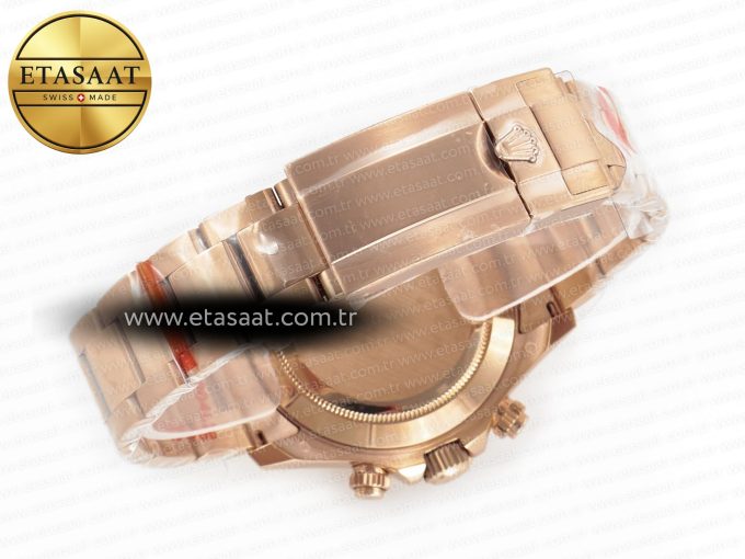 Daytona 116505 QF 1:1 Best Edition Brown Dial on RG Bracelet SH4130 V3 (Gain Weight) - Görsel 17