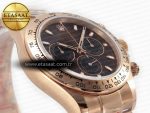 Daytona 116505 QF 1:1 Best Edition Brown Dial on RG Bracelet SH4130 V3 (Gain Weight) - Görsel 6