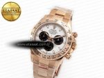 Daytona 116505 QF 1:1 Best Edition Meteorite Dial on RG Bracelet SH4130 V3 (Gain Weight)