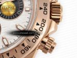 Daytona 116505 QF 1:1 Best Edition Meteorite Dial on RG Bracelet SH4130 V3 (Gain Weight) - Görsel 13