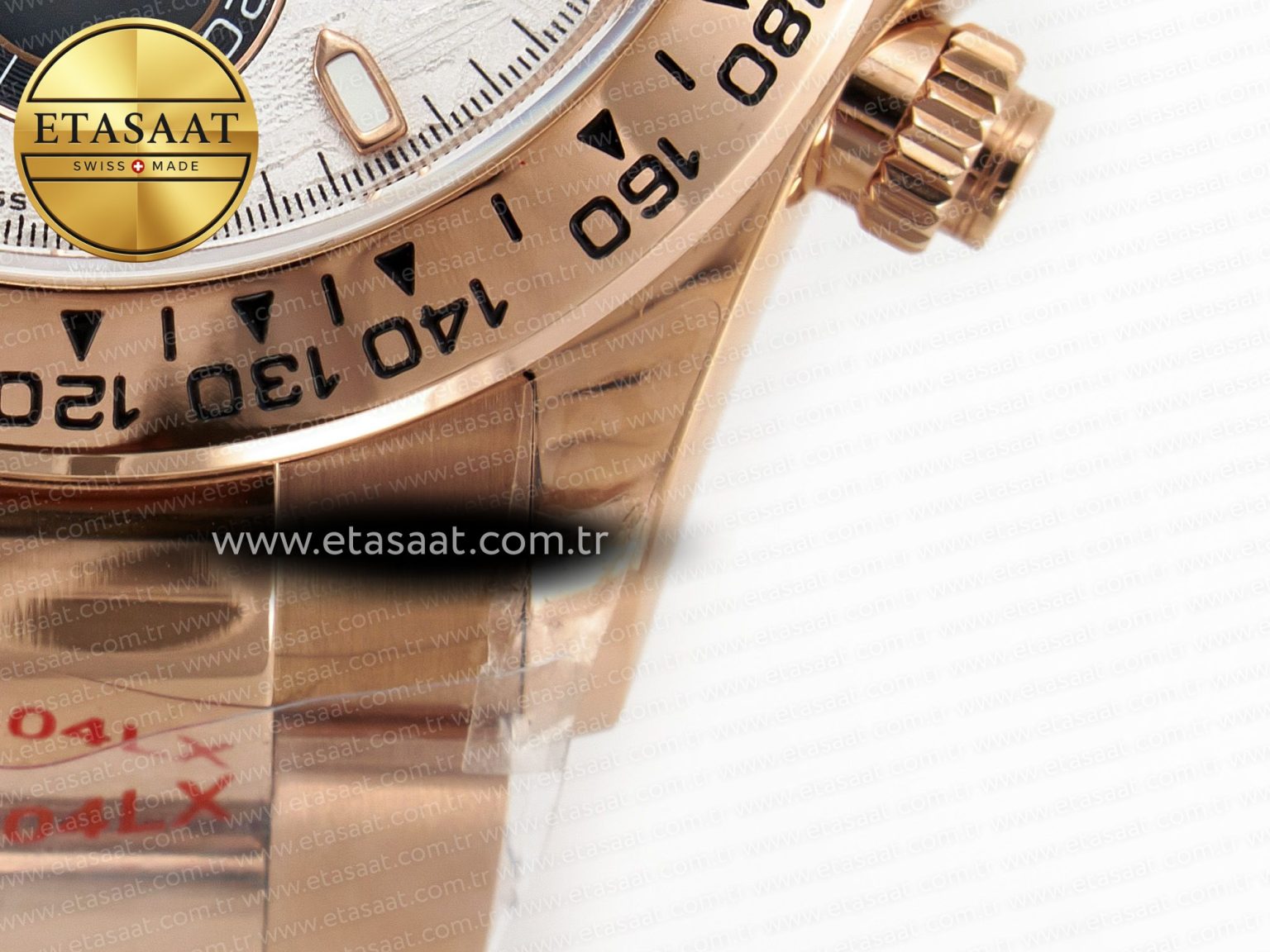 Daytona 116505 QF 1:1 Best Edition Meteorite Dial on RG Bracelet SH4130 V3 (Gain Weight) - Görsel 14