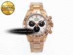 Daytona 116505 QF 1:1 Best Edition Meteorite Dial on RG Bracelet SH4130 V3 (Gain Weight) - Görsel 3