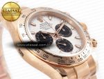 Daytona 116505 QF 1:1 Best Edition Meteorite Dial on RG Bracelet SH4130 V3 (Gain Weight) - Görsel 6