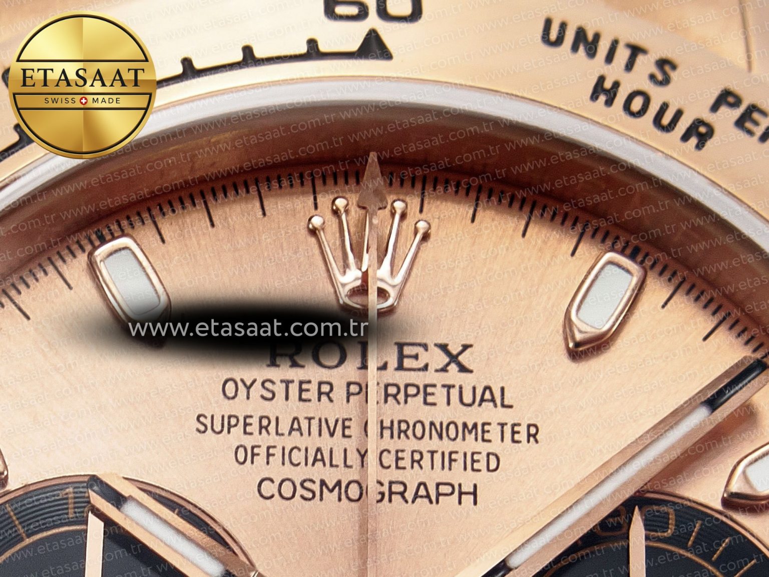 Daytona 116505 QF 1:1 Best Edition RG/Black Dial on RG Bracelet SH4130 V3 (Gain Weight) - Görsel 10