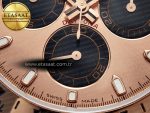 Daytona 116505 QF 1:1 Best Edition RG/Black Dial on RG Bracelet SH4130 V3 (Gain Weight) - Görsel 12
