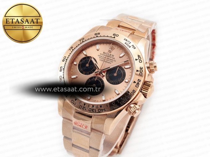 Daytona 116505 QF 1:1 Best Edition RG/Black Dial on RG Bracelet SH4130 V3 (Gain Weight) - Görsel 2