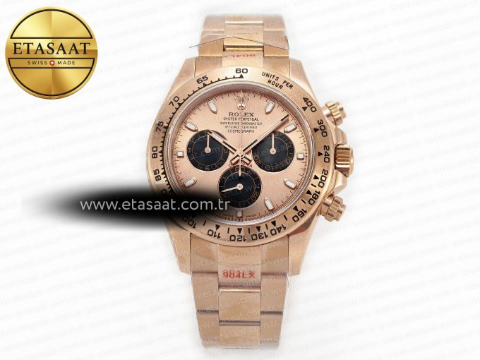 Daytona 116505 QF 1:1 Best Edition RG/Black Dial on RG Bracelet SH4130 V3 (Gain Weight) - Görsel 3