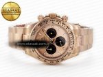 Daytona 116505 QF 1:1 Best Edition RG/Black Dial on RG Bracelet SH4130 V3 (Gain Weight) - Görsel 9
