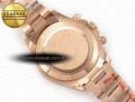 Daytona 116505 QF 1:1 Best Edition White Dial on RG Bracelet SH4130 V3 (Gain Weight) - Görsel 18