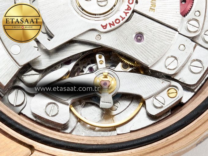 Daytona 116505 QF 1:1 Best Edition White Dial on RG Bracelet SH4130 V3 (Gain Weight) - Görsel 25