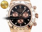 Daytona 116505 RG OMF Best Edition Black/RG Dial on RG Bracelet A7750 (Slim Movement) - Görsel 4