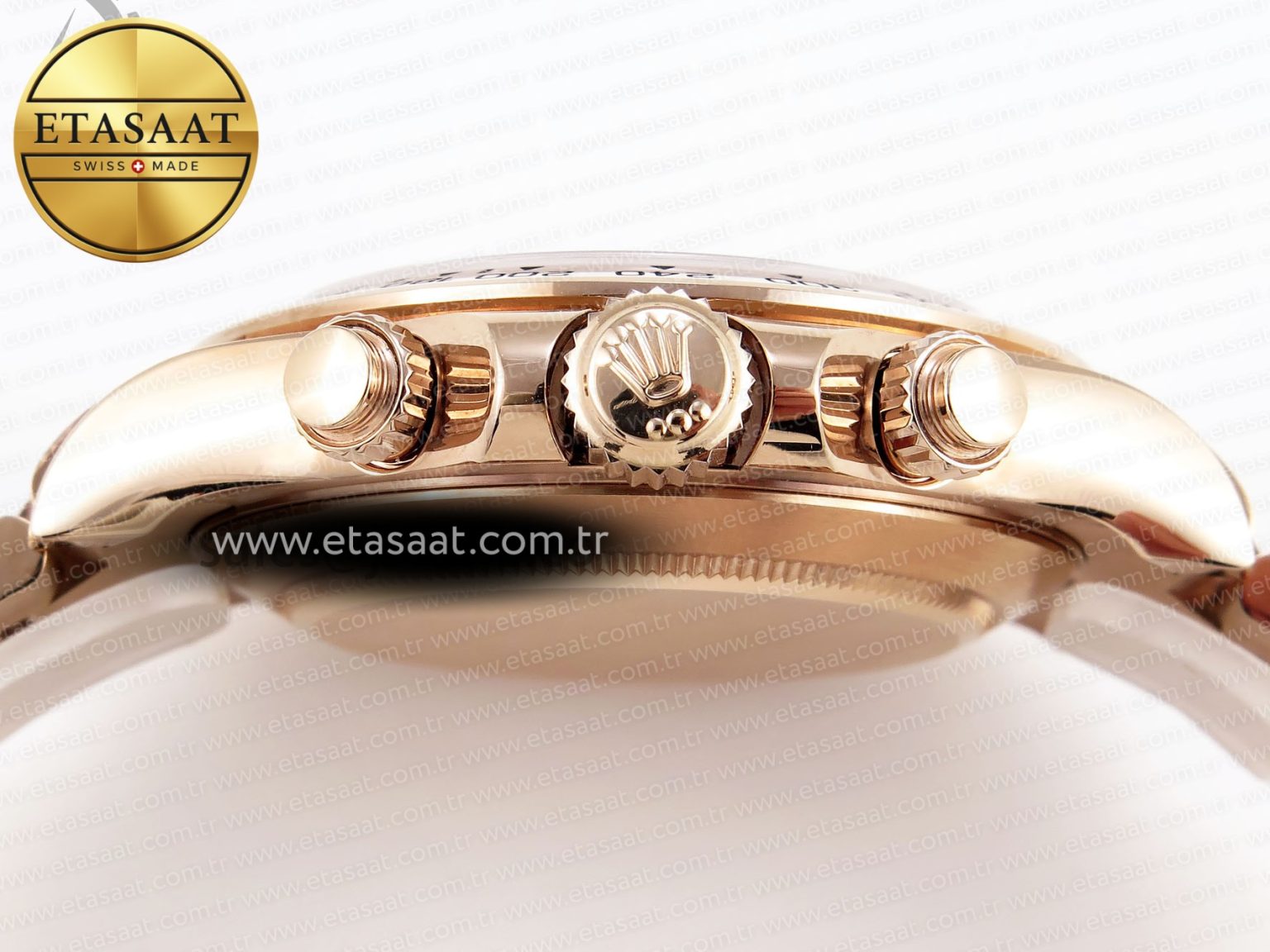 Daytona 116505 RG OMF Best Edition Brown/Black Dial on RG Bracelet A7750 (Slim Movement) - Görsel 16