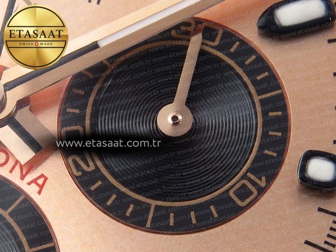 Daytona 116505 RG OMF Best Edition RG/Black Dial on RG Bracelet A7750 (Slim Movement) - Görsel 11
