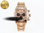 Daytona 116505 RG OMF Best Edition RG/Black Dial on RG Bracelet A7750 (Slim Movement) - Görsel 3