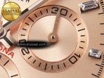 Daytona 116505 RG OMF Best Edition RG Crystal Dial on RG Bracelet A7750 (Slim Movement) - Görsel 11
