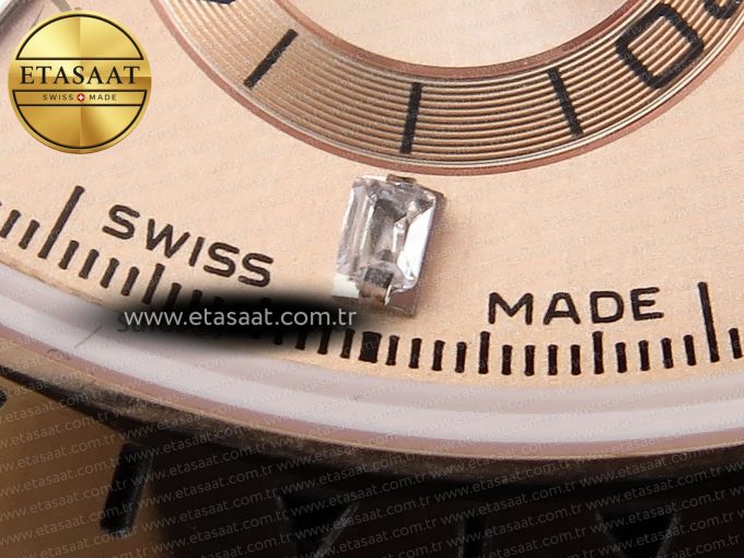 Daytona 116505 RG OMF Best Edition RG Crystal Dial on RG Bracelet A7750 (Slim Movement) - Görsel 14