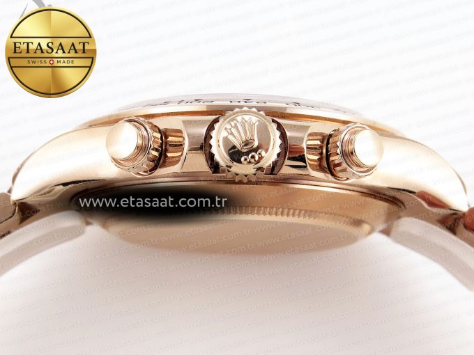 Daytona 116505 RG OMF Best Edition RG Crystal Dial on RG Bracelet A7750 (Slim Movement) - Görsel 16
