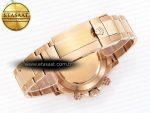 Daytona 116505 RG OMF Best Edition RG Crystal Dial on RG Bracelet A7750 (Slim Movement) - Görsel 17
