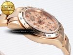 Daytona 116505 RG OMF Best Edition RG Crystal Dial on RG Bracelet A7750 (Slim Movement) - Görsel 9