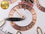 Daytona 116505 RG OMF Best Edition White Dial on RG Bracelet A7750 (Slim Movement) - Görsel 13