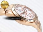 Daytona 116505 RG OMF Best Edition White Dial on RG Bracelet A7750 (Slim Movement) - Görsel 9