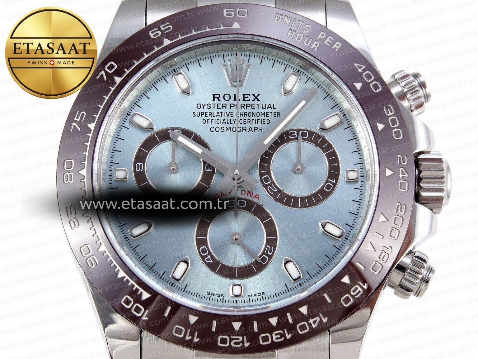 Daytona 116506 APSF 1:1 Best Edition Ice Blue Dial on SS Bracelet SH4130 - Görsel 4