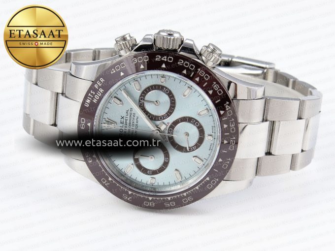 Daytona 116506 APSF 1:1 Best Edition Ice Blue Dial on SS Bracelet SH4130 - Görsel 6