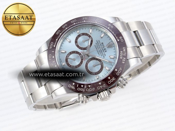Daytona 116506 APSF 1:1 Best Edition Ice Blue Dial on SS Bracelet SH4130 - Görsel 7