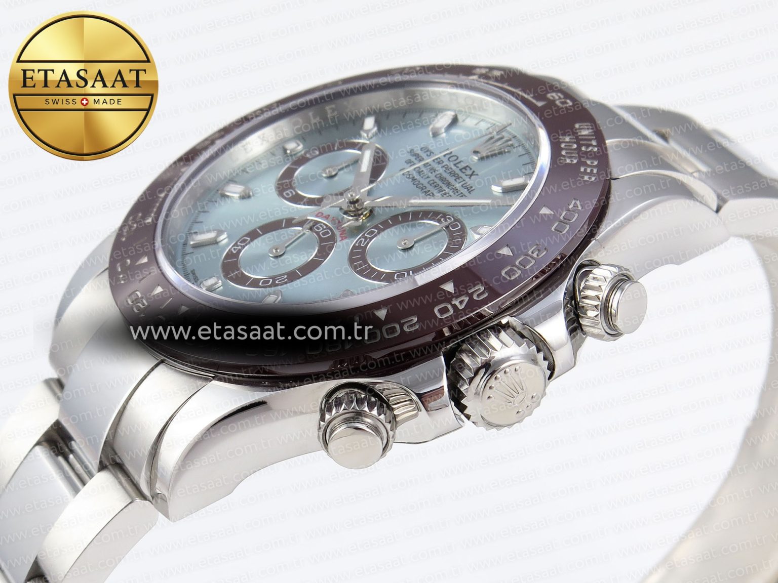 Daytona 116506 APSF 1:1 Best Edition Ice Blue Dial on SS Bracelet SH4130 - Görsel 8