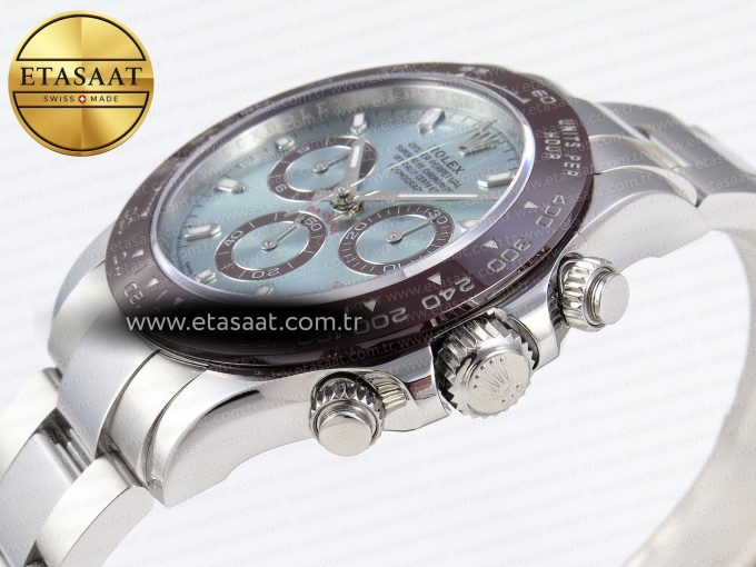 Daytona 116506 APSF 1:1 Best Edition Ice Blue Dial on SS Bracelet SH4130 - Görsel 8