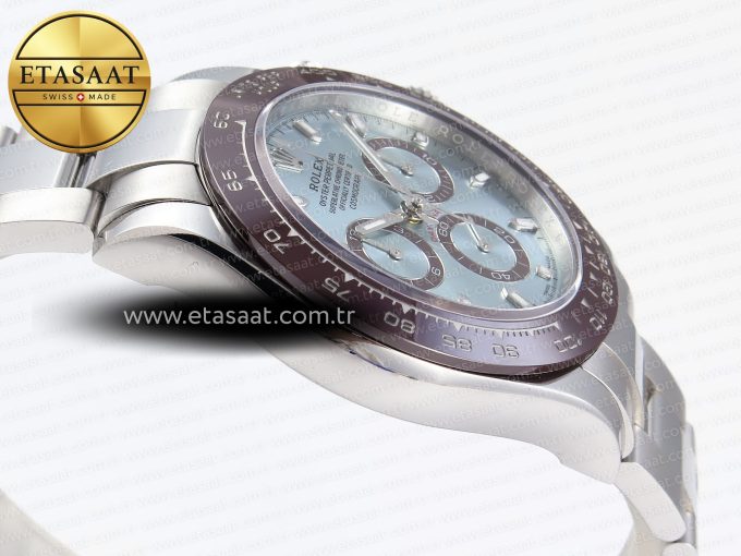 Daytona 116506 APSF 1:1 Best Edition Ice Blue Dial on SS Bracelet SH4130 - Görsel 9
