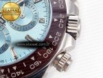 Daytona 116506 Clean 1:1 Best Edition Ice Blue Dial Crystal Markers on SS Bracelet SA4130 V2 - Görsel 10
