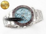 Daytona 116506 Clean 1:1 Best Edition Ice Blue Dial Crystal Markers on SS Bracelet SA4130 V2 - Görsel 13