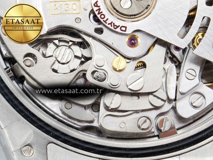 Daytona 116506 Clean 1:1 Best Edition Ice Blue Dial Crystal Markers on SS Bracelet SA4130 V2 - Görsel 23