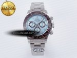 Daytona 116506 Clean 1:1 Best Edition Ice Blue Dial Markers on SS Bracelet SA4130 v2 - Görsel 3